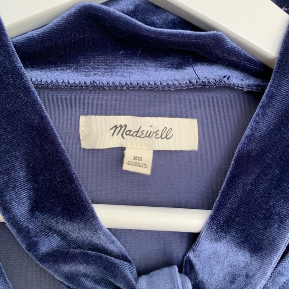 MADEWELL deep v neck shirt - Picture 3 of 5